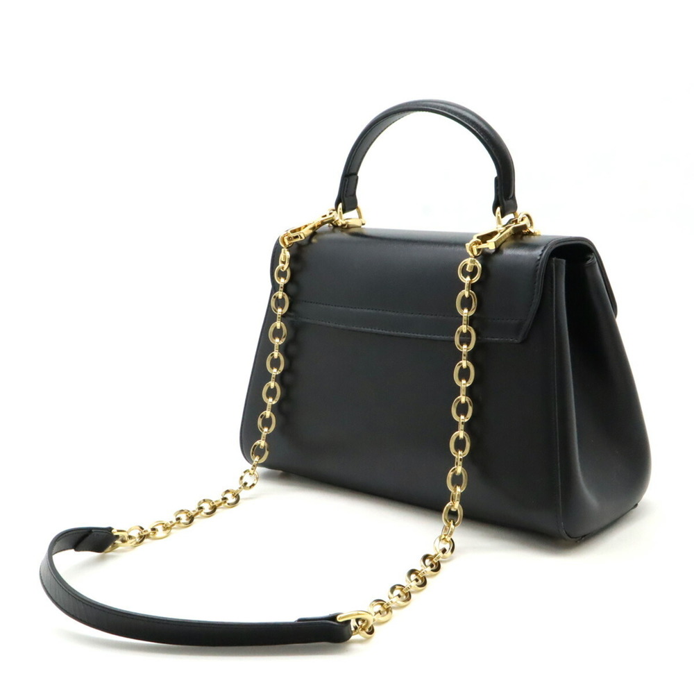 GUCCI Horsebit 1955 Medium Bag Handbag Shoulder Leather Black 702049 - Picture 3 of 10